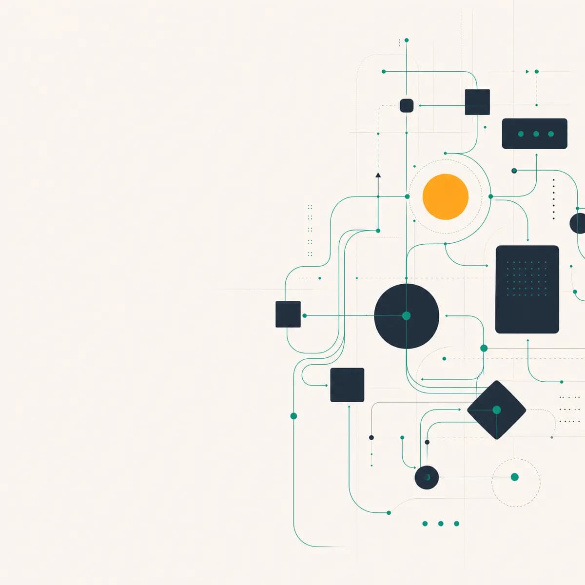 Rete di sistemi e automazioni ordinata e connessa